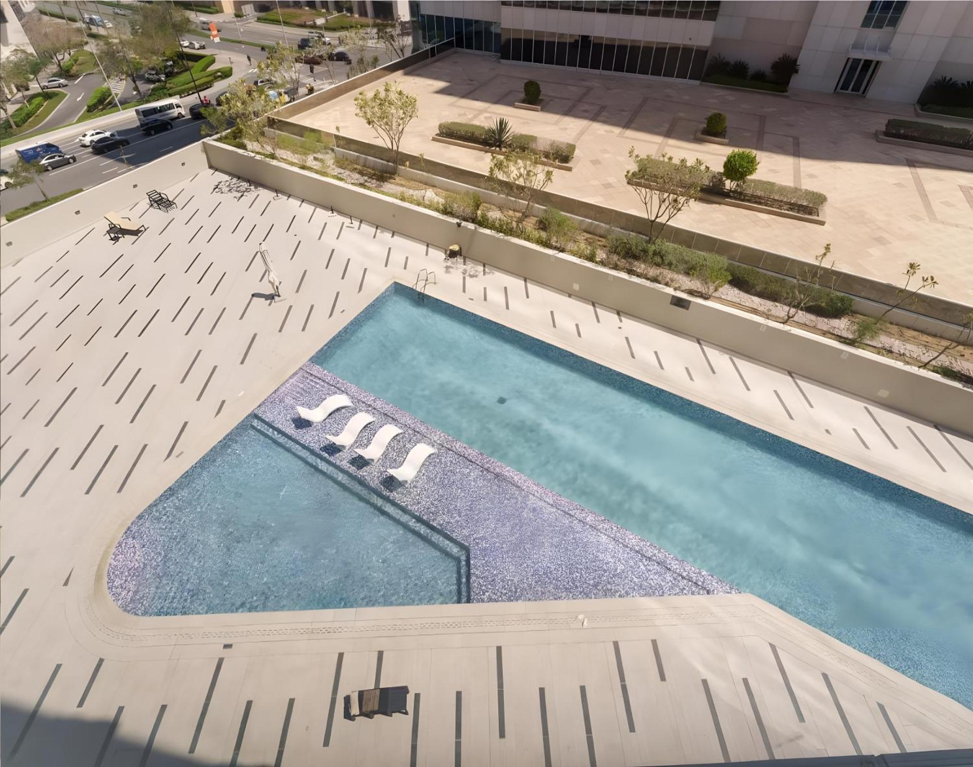 Marquise Square Tower Luxury App'S Dubai Exterior foto
